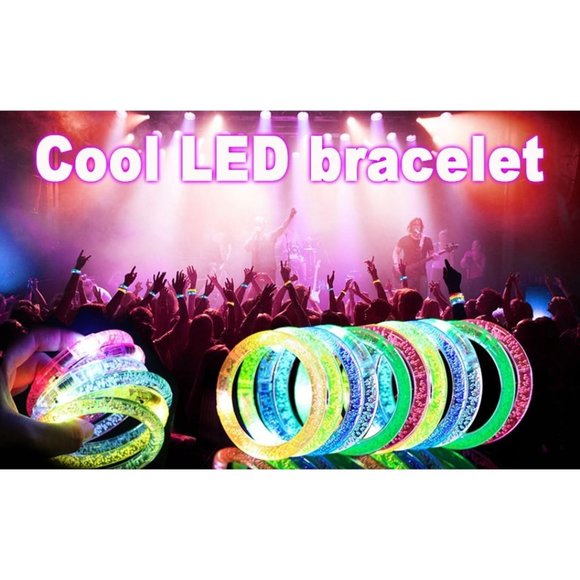 10 Pack Glow Sticks Bracelets Glow in The Dark Party Supplies Favors, … - Picture 2 of 7